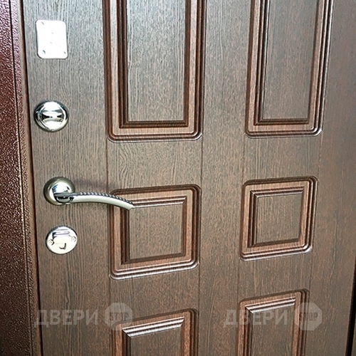 Входная металлическая Дверь Ратибор Комфорт Орех премиум в Апрелевке