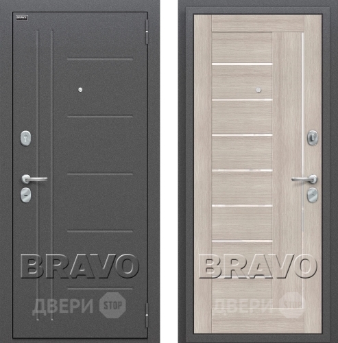Входная металлическая Дверь Bravo Оптим Проф Капучино в Апрелевке