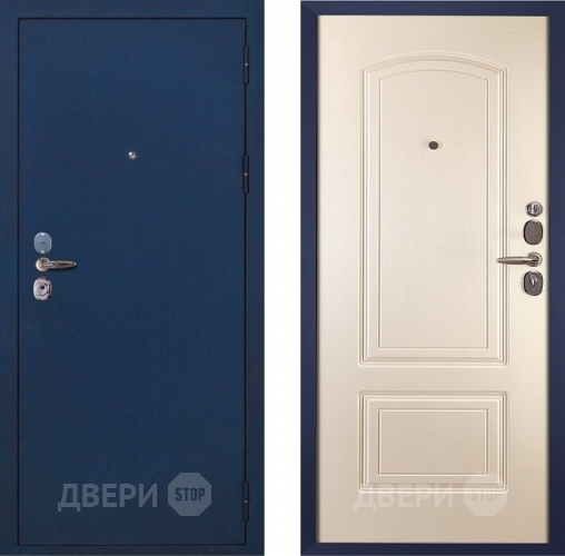 Входная металлическая Дверь Сударь 4 Синий Бархат в Апрелевке