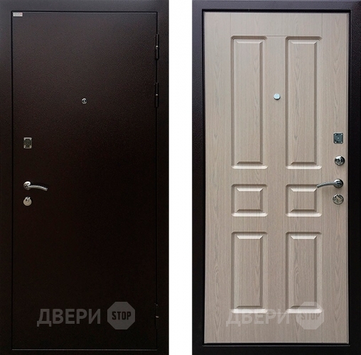 Входная металлическая Дверь Ратибор Комфорт Белёный дуб в Апрелевке