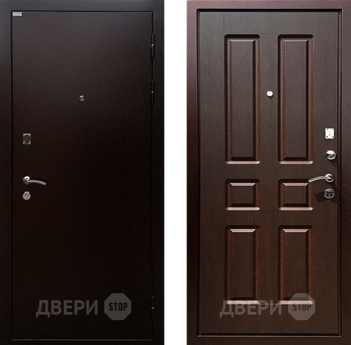 Входная металлическая Дверь Ратибор Комфорт Орех премиум в Апрелевке