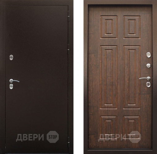 Входная металлическая Дверь Сибирь Термо-Maxi тиковое дерево в Апрелевке
