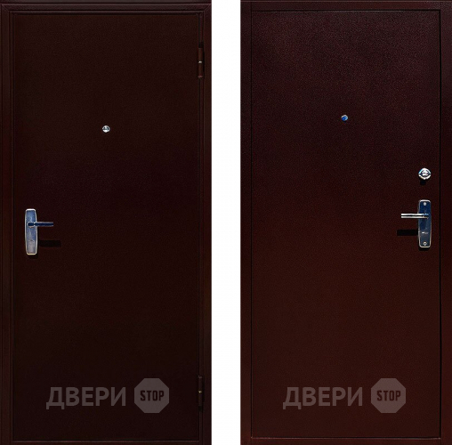 Входная металлическая Дверь ЭКО АМД-1 медный антик  в Апрелевке