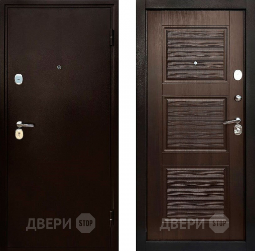 Входная металлическая Дверь СТОП Авангард 3К Венге  в Апрелевке