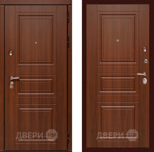 Входная металлическая Дверь Сударь МД-25 Орех бренди в Апрелевке