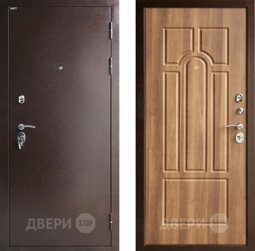 Входная металлическая Дверь Шелтер (SHELTER) Гестия Орех санрайз в Апрелевке
