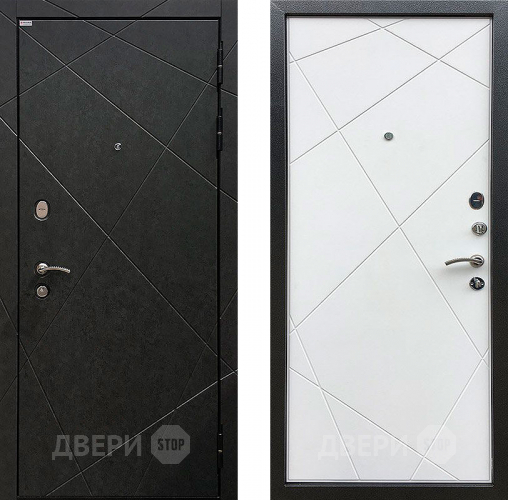 Входная металлическая Дверь Ратибор Эстет 3К Силк сноу в Апрелевке