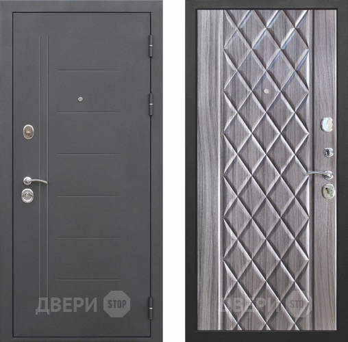 Входная металлическая Дверь Цитадель Троя 10см Муар Палисандр Темный  в Апрелевке