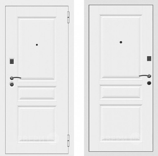 Входная металлическая Дверь Райтвер X4 Белый в Апрелевке