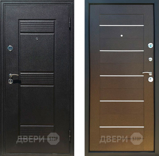 Входная металлическая Дверь в квартиру СТОП 7Х Венге в Апрелевке