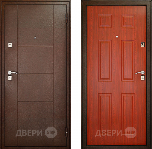 Входная металлическая Дверь Форпост Модель 73 Орех в Апрелевке