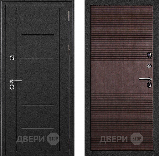 Входная металлическая Дверь Дверной Континент Термаль Венге в Апрелевке
