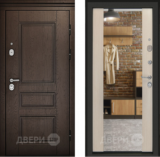 Входная металлическая Дверь (Дверной Континент) Сорренто Белый ясень в Апрелевке