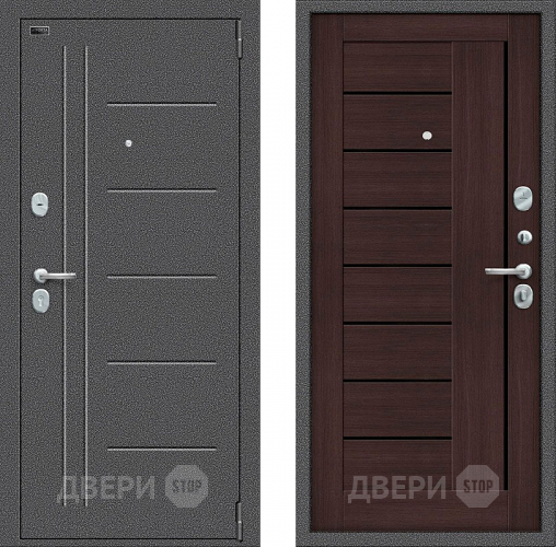 Входная металлическая Дверь Bravo Porta S-2 109/П29 Венге в Апрелевке