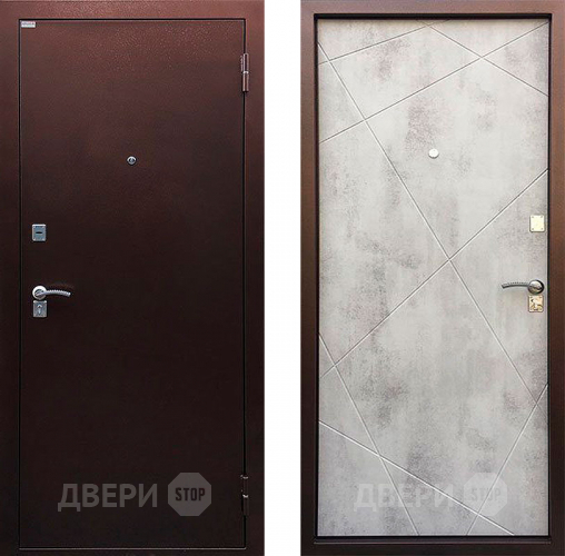 Входная металлическая Дверь Ратибор Рубеж Бетон светлый в Апрелевке