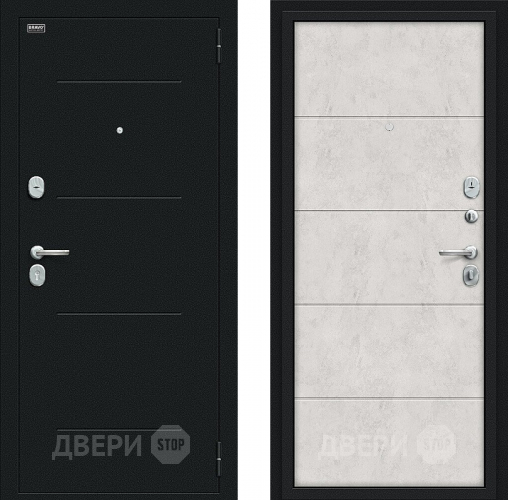 Входная металлическая Дверь Bravo Граффити-1 Букле черное/Look Art в Апрелевке