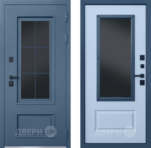 Дверь Йошкар  Терморазрыв Эльбрус с окном и английской решеткой в Апрелевке