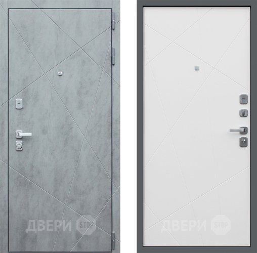 Входная металлическая Дверь Йошкар Дуэт-Б Белый Матовый в Апрелевке