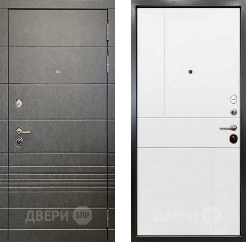 Входная металлическая Дверь Ратибор Мегаполис 3К Силк сноу в Апрелевке