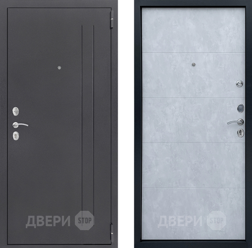 Входная металлическая Дверь Престиж 70 Бетон снежный в Апрелевке