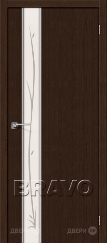 Межкомнатная дверь Глейс-1 Twig (3D Wenge) в Апрелевке