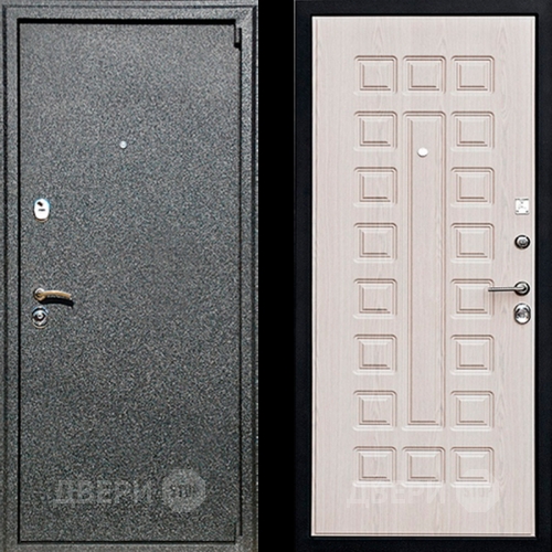 Входная металлическая Дверь Ратибор Зодиак Беленый Дуб в Апрелевке