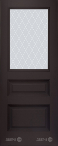 Межкомнатная дверь ProfilDoors 67U темно-коричневый (ромб) в Апрелевке