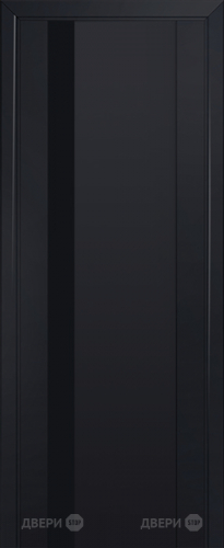 Межкомнатная дверь ProfilDoors 62U черный (черный лак) в Апрелевке