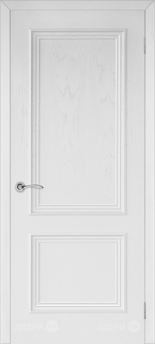Межкомнатная дверь Валенсия-4 ПГ эмаль белая в Апрелевке