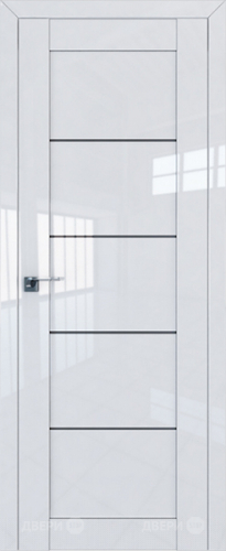 Межкомнатная дверь ProfilDoors 2-11L белый люкс (графит) в Апрелевке