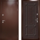 Входная металлическая Дверь (Дверной Континент) Термаль Ультра Венге в Апрелевке