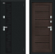 Входная металлическая Дверь Bravo Thermo Техно Декор Букле черное/Wenge Veralinga в Апрелевке