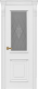 Межкомнатная дверь Диана ПО белая эмаль (мателюкс с фрезеровкой) в Апрелевке