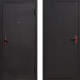 Входная металлическая Дверь ЭКО АМД-1 Чёрный шёлк  в Апрелевке