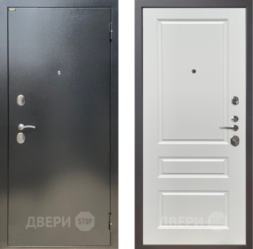 Входная металлическая Дверь Шелтер (SHELTER) Стандарт 1 Белый ясень в Апрелевке
