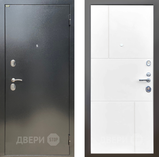 Входная металлическая Дверь Шелтер (SHELTER) Стандарт 8 Белый матовый в Апрелевке