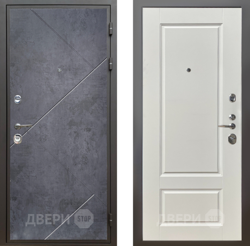 Входная металлическая Дверь Шелтер (SHELTER) Комфорт Бетон урбан индиго 5 Силк тирамиссу в Апрелевке