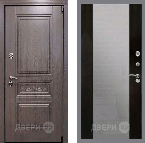 Входная металлическая Дверь Рекс (REX) Пренмиум-S СБ-16 Зеркало Венге в Апрелевке