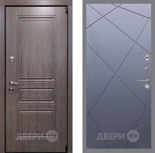 Дверь Рекс (REX) Пренмиум-S FL-291 Силк титан в Апрелевке