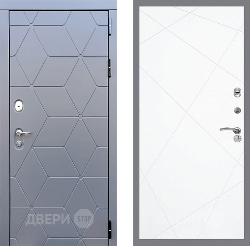 Входная металлическая Дверь Стоп КОСМО ФЛ-291 Силк Сноу в Апрелевке