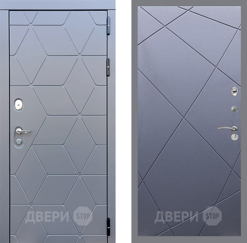 Входная металлическая Дверь Стоп КОСМО ФЛ-291 Силк титан в Апрелевке