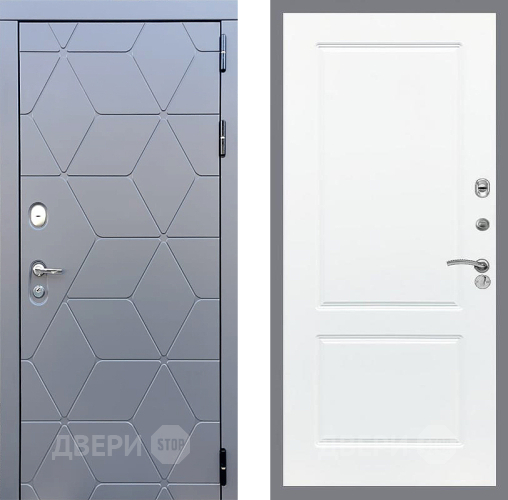 Дверь Стоп КОСМО ФЛ-117 Силк Сноу в Апрелевке