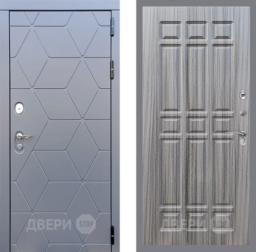 Входная металлическая Дверь Стоп КОСМО ФЛ-33 Сандал грей в Апрелевке
