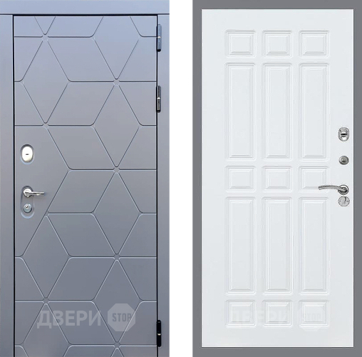 Входная металлическая Дверь Стоп КОСМО ФЛ-33 Силк Сноу в Апрелевке