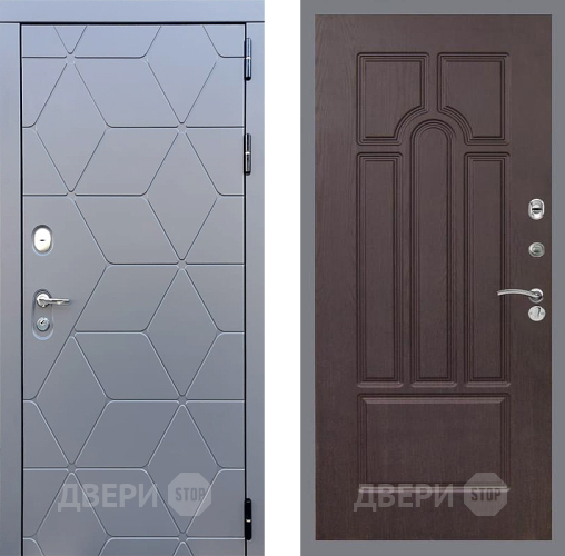 Входная металлическая Дверь Стоп КОСМО ФЛ-58 Венге в Апрелевке