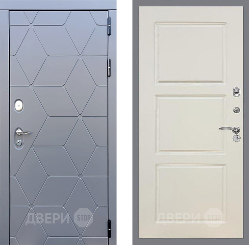 Входная металлическая Дверь Стоп КОСМО ФЛ-3 Шампань в Апрелевке