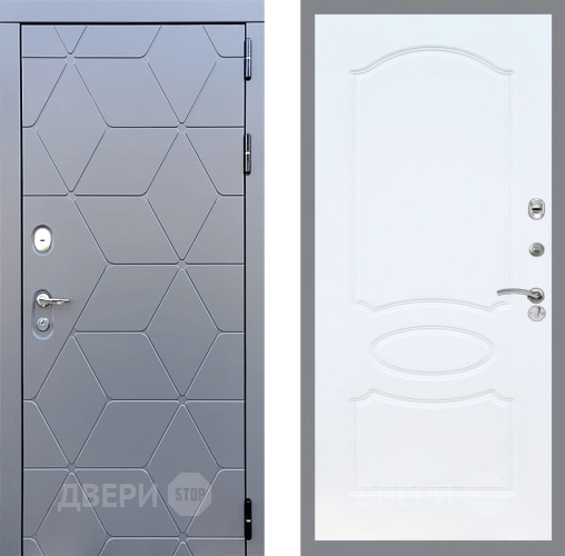 Дверь Стоп КОСМО ФЛ-128 Белый ясень в Апрелевке