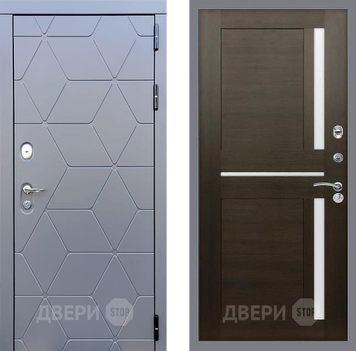 Входная металлическая Дверь Стоп КОСМО СБ-18 Венге в Апрелевке