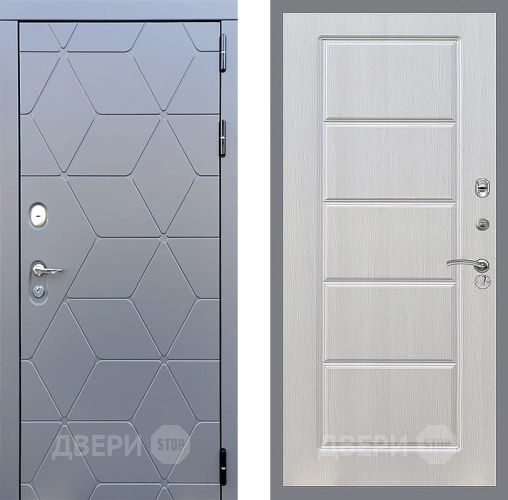 Входная металлическая Дверь Стоп КОСМО ФЛ-39 Лиственница беж в Апрелевке