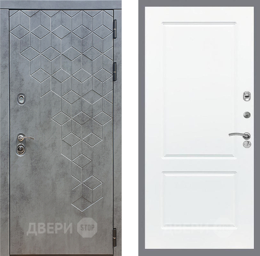 Дверь Стоп БЕТОН ФЛ-117 Силк Сноу в Апрелевке